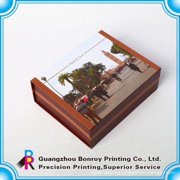 Guangzhou printing factory for recycled paper foldable box for wholesale